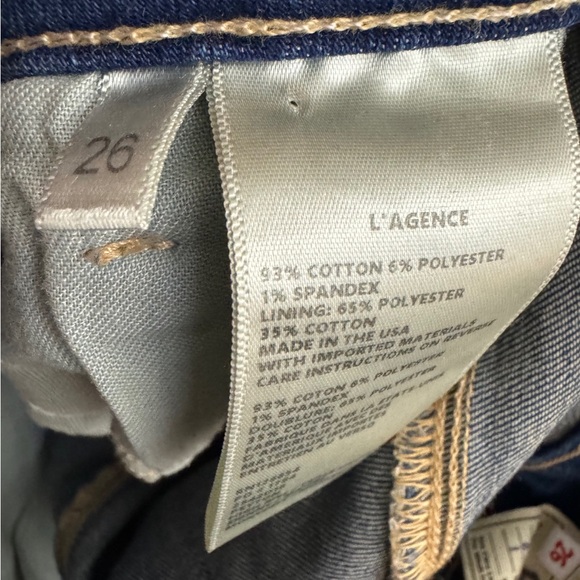 L’Agence Classic Blue Denim Jeans. Great Condition. Size 26 - Picture 8 of 11